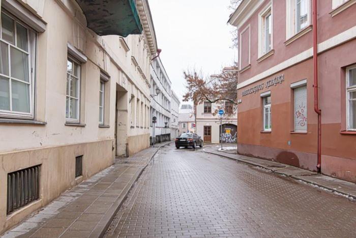 Ferienwohnung Cozy Studio In Heart Of Old Town Wilna Exterior foto